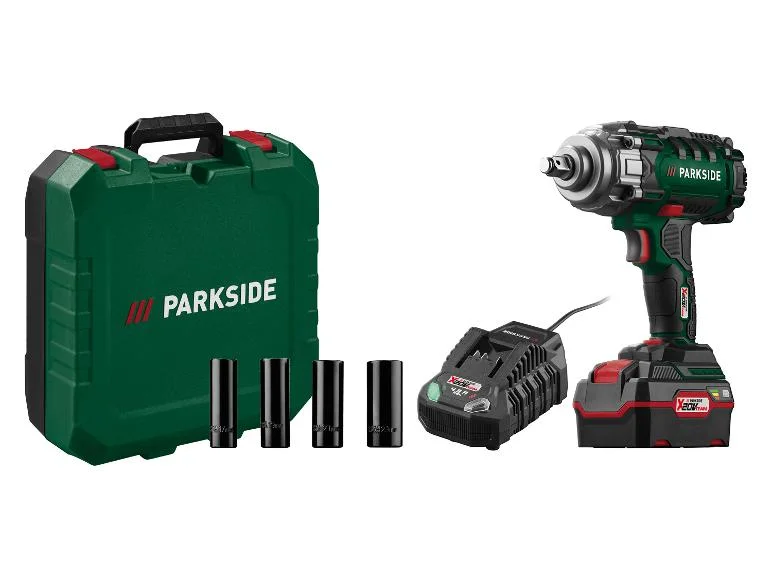 PARKSIDE® PARKSIDE® Akumulatorowy klucz udarowy 20 V, PASSK 20-Li C4