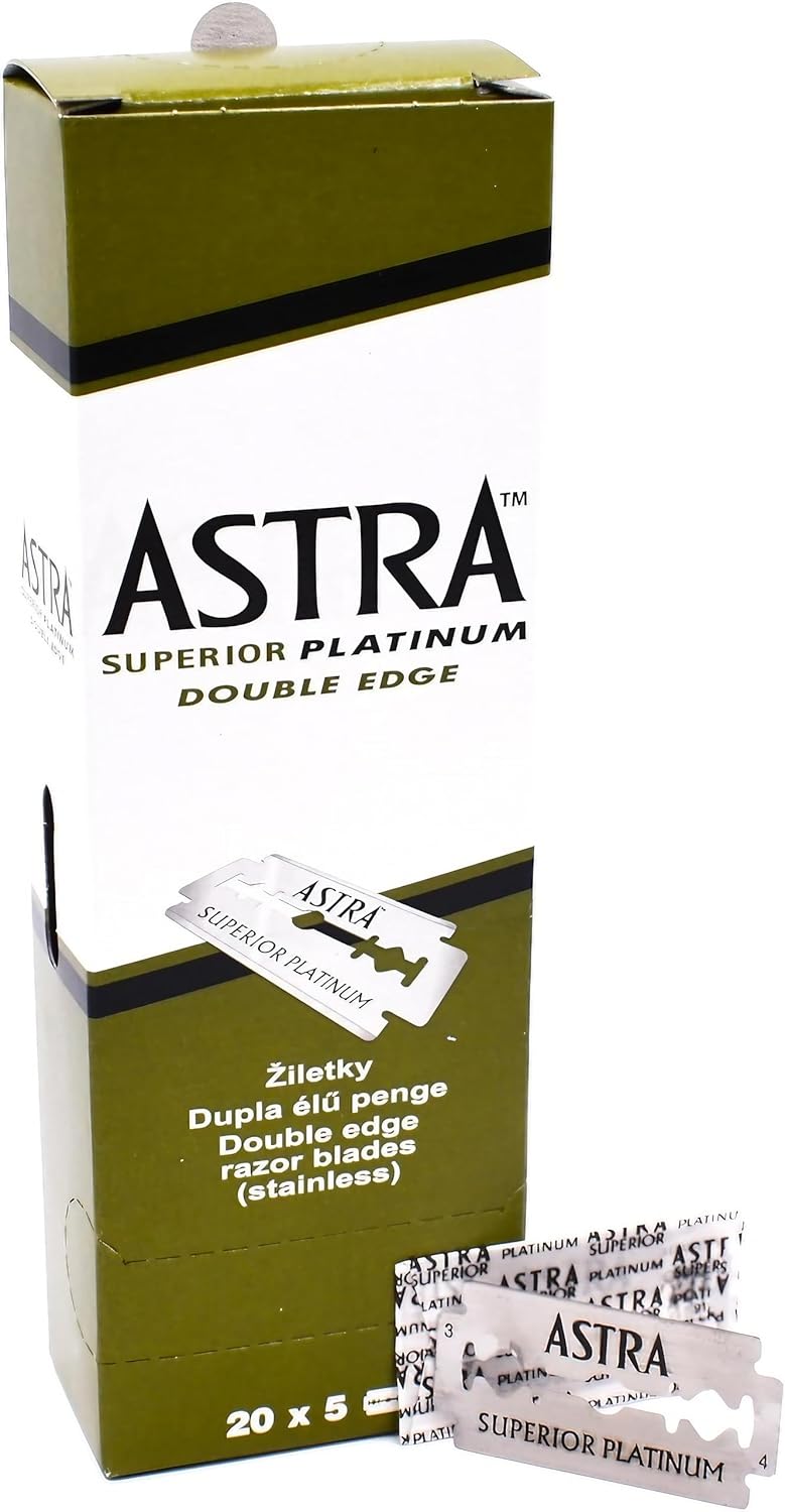 Astra Superior Platinum żyletki do golarki, 100 sztuk