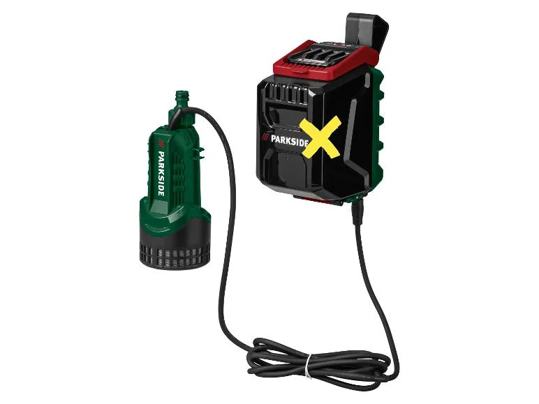 PARKSIDE® Akumulatorowa pompa do zbiornika na deszczówkę 20V, PRPA 20-Li B3 (bez akumulatora i ładowarki)