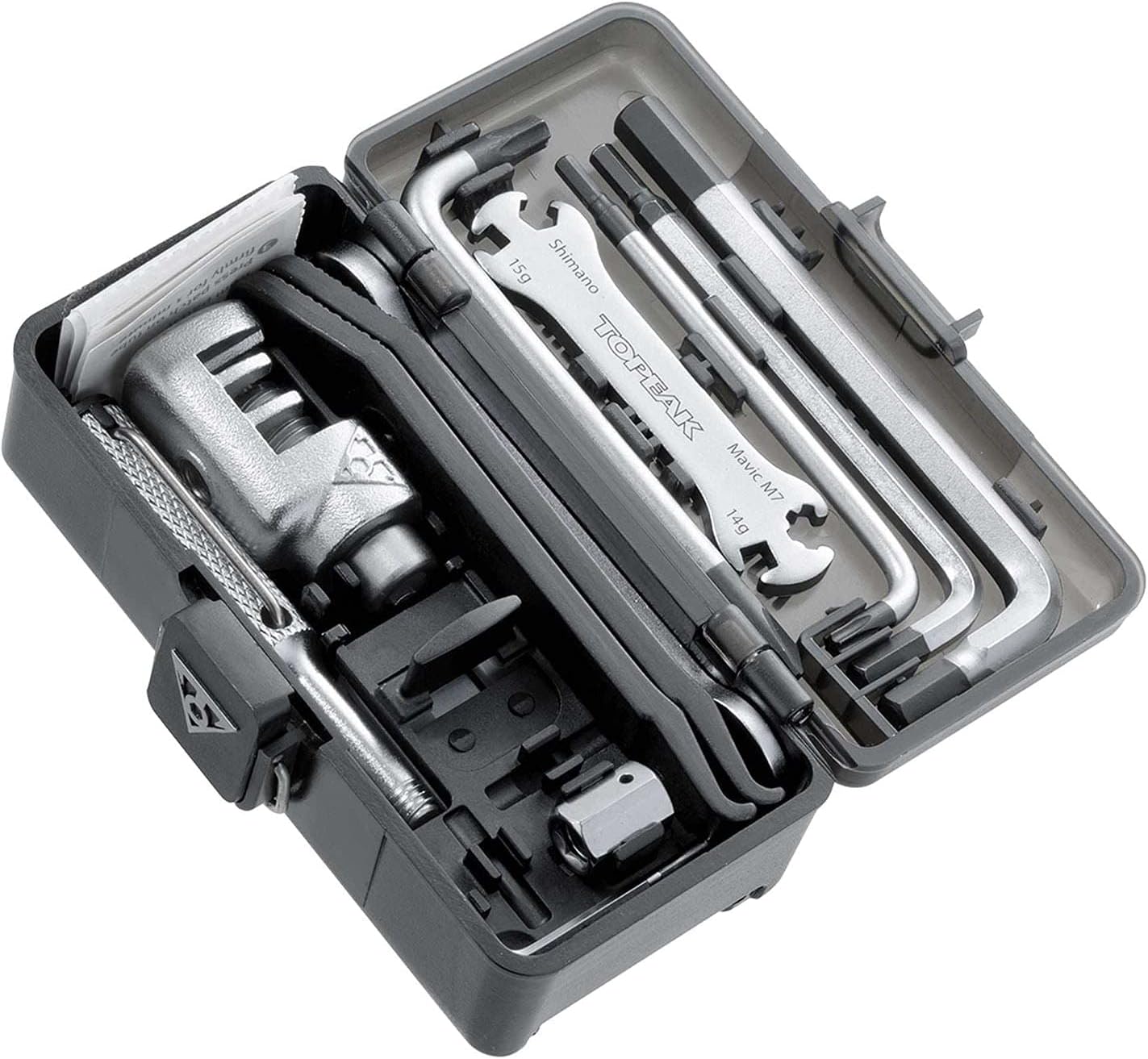 Narzedzia rowerowe Topeak Unisex Survival Gear Box TT2543 Mini, 30 funkcji