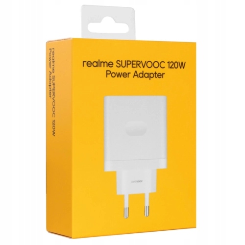 Ładowarka sieciowa Realme 120W USB 10000 mA 11 V VCBBOAEH biały - od AMPQ
