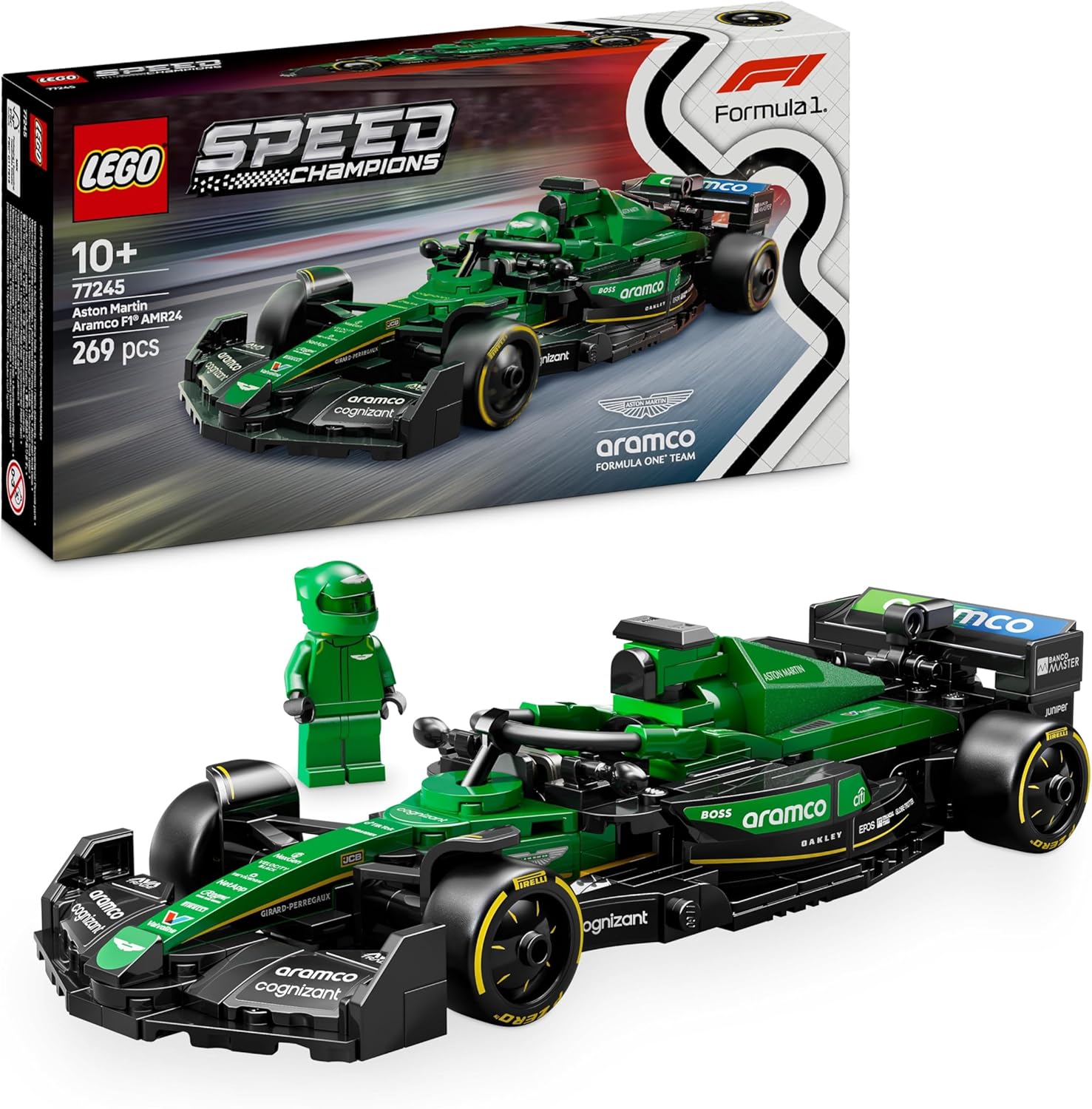 LEGO Speed Champions Bolid F1® Aston Martin Aramco AMR24 77245