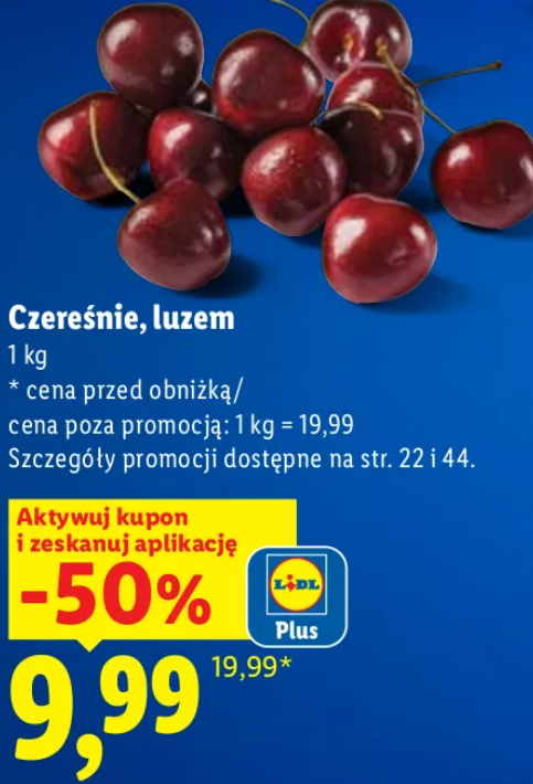 Czeeśnie luzem, 1 kg