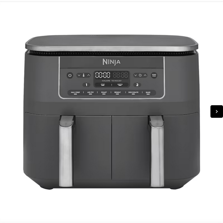 Ninja Dual Zone Air fryer dwustrefowy 7,6 L Ciemnoszary DZ300EU