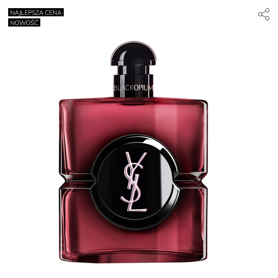 Yves Saint Laurent Black Opium Pink Glaze Eau de Parfum Perfumy dla Pań, 90 ML