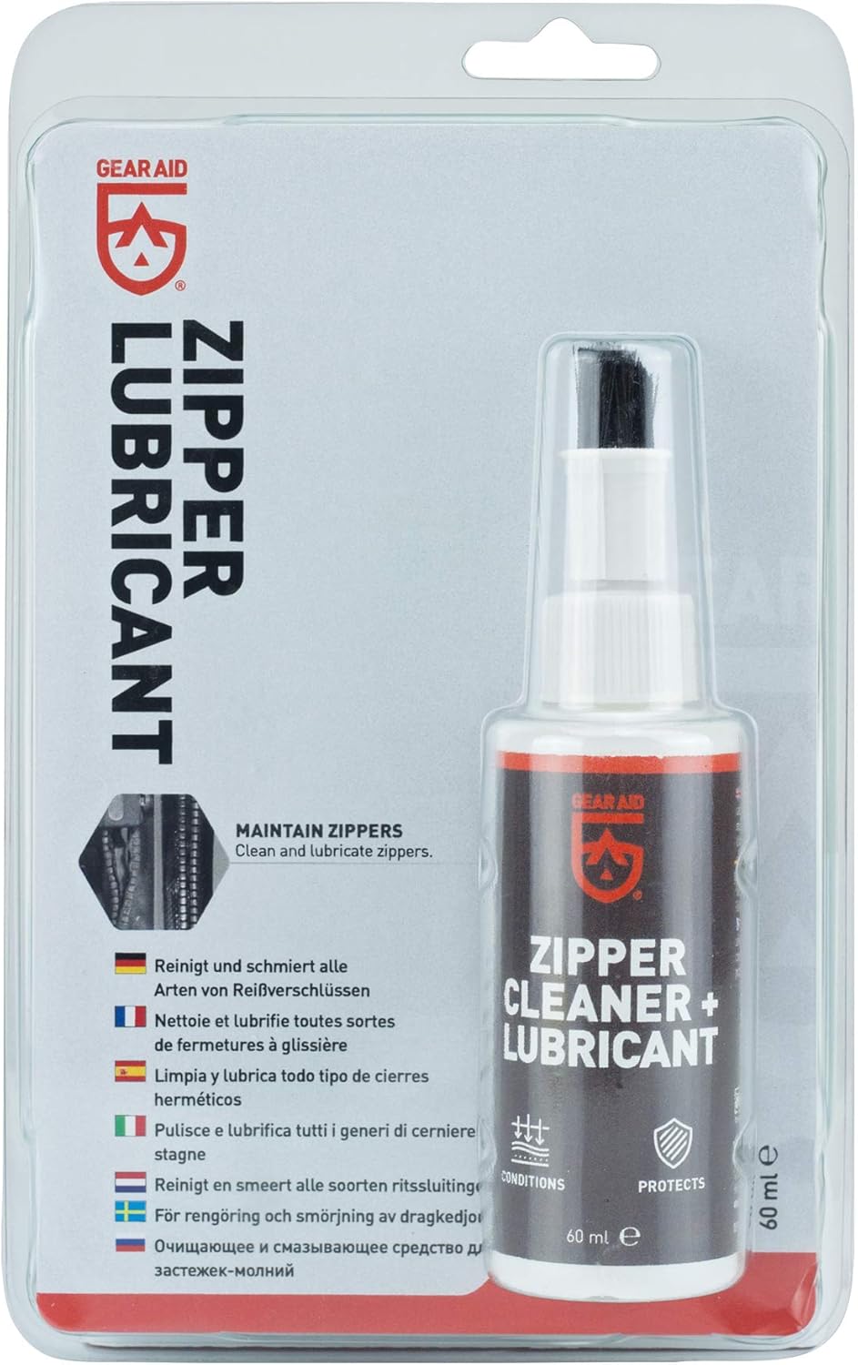 Gear Aid, McNett Zip Care czyści i smaruje wszystkie rodzaje zamków błyskawicznych