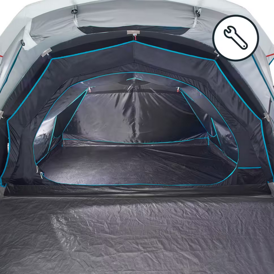 QUECHUA SYPIALNIA I PODŁOGA DO NAMIOTU AIR SECONDS 4 FRESH&BLACK