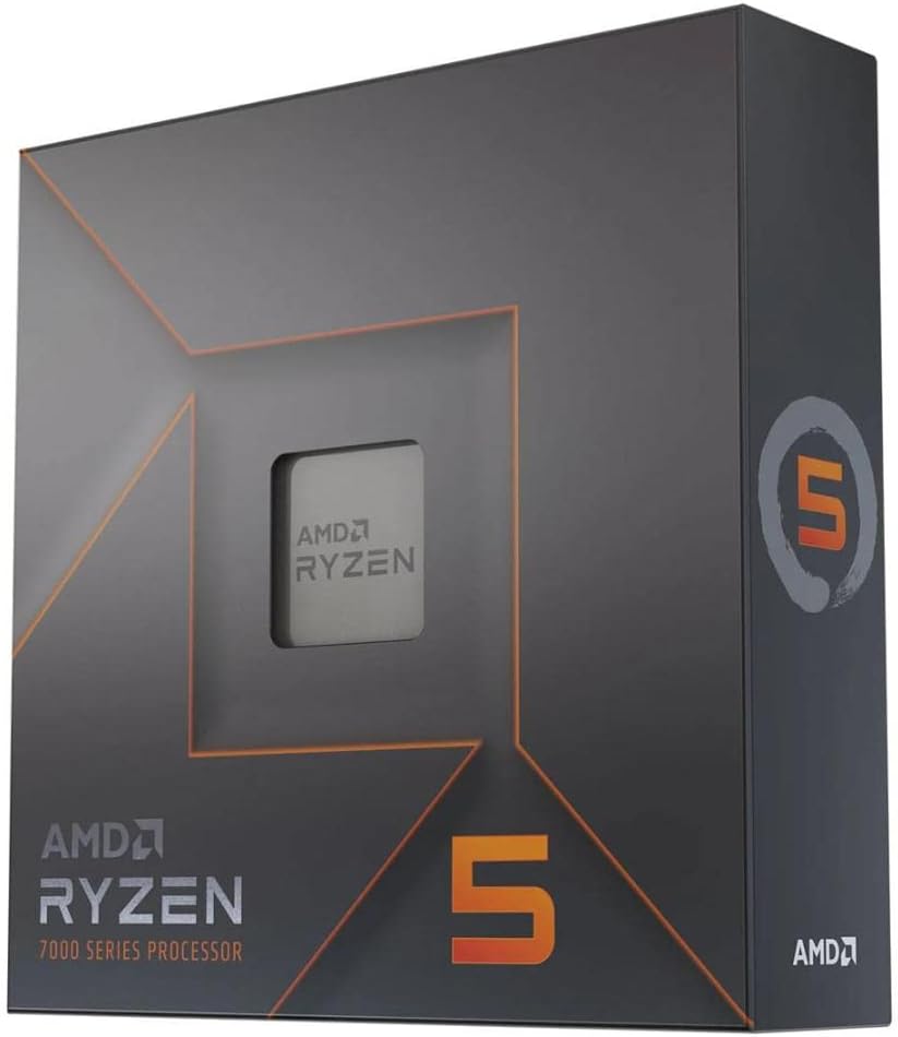 Procesor AMD Ryzen 5 7600X (zintegrowany układ graficzny Radeon), 6 rdzeni/12 wątków, 105W TDP, gniazdo AM5