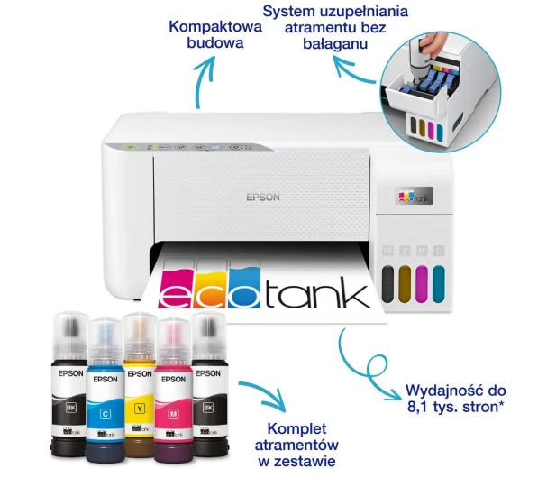 Urządzenie wielofunkcyjne Epson EcoTank L3276