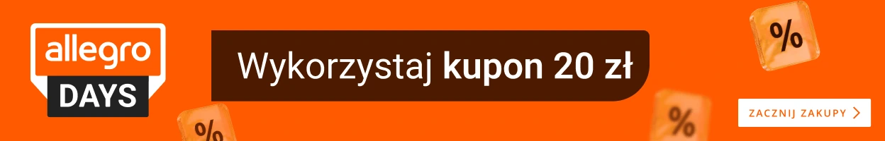 KUPON 20 PLN na zakupy za min. 200 PLN podczas Allegro Days