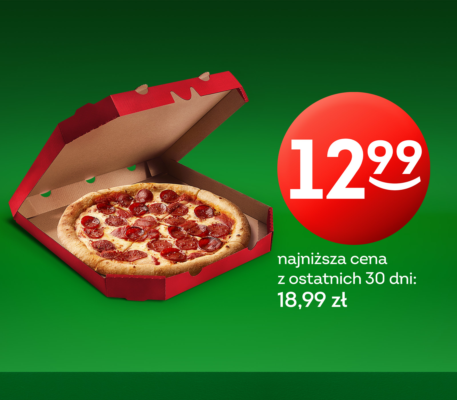 KUPON od MyEderned na pizzę za 12.99 PLN do odbioru w Żabce