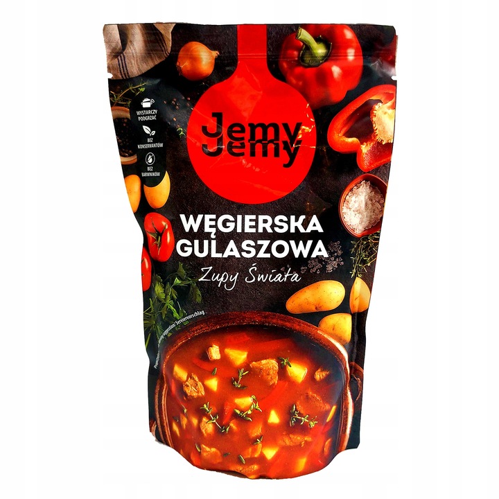Jemy Jemy Zupa Gotowa Węgierska Gulaszowa PROFI, 450g - od INCPOLSKA