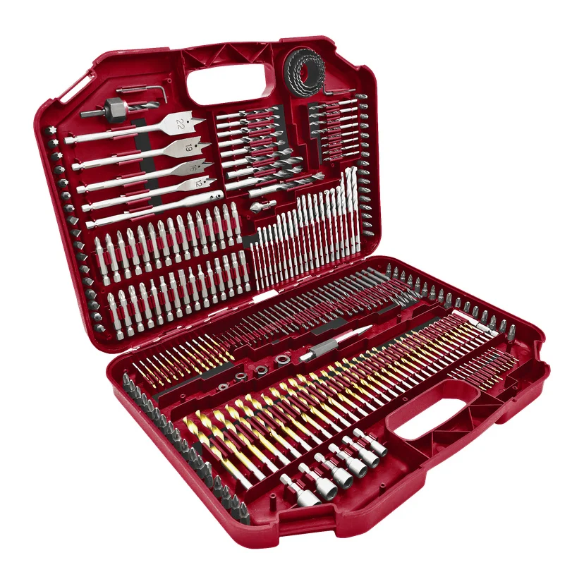 Zestaw wierteł/końcówek 246 el. Meec Tools