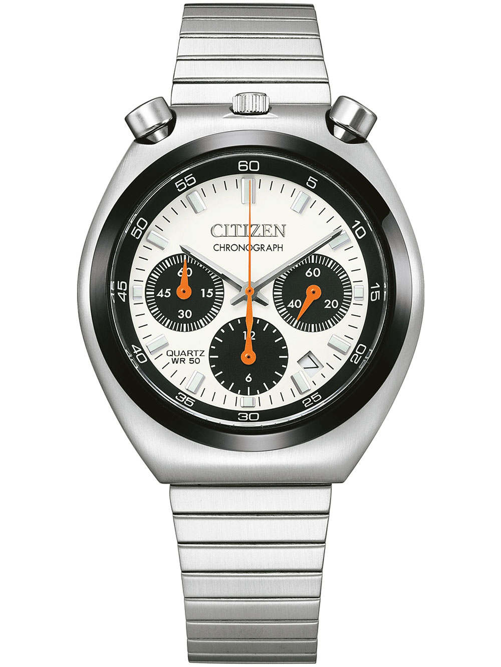 Citizen Quarz Chronograph AN3660-81A srebrny