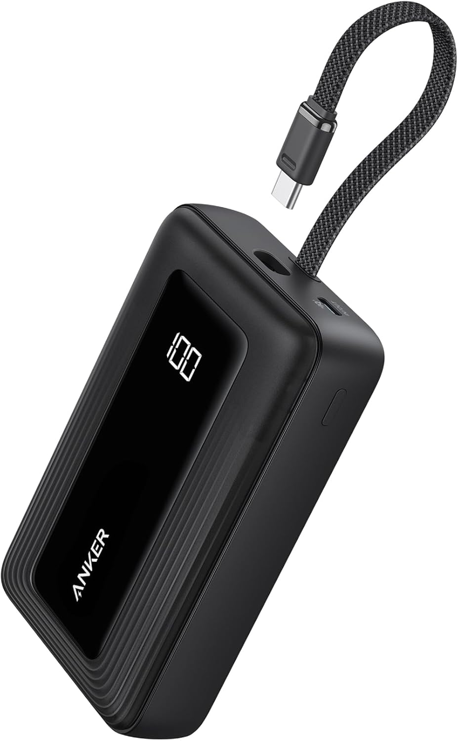 Anker Zolo Powerbank (2025 Upgrade), 20 000 mAh, 30W, z wbudowanym kablem USB-C (w 3 kolorach)