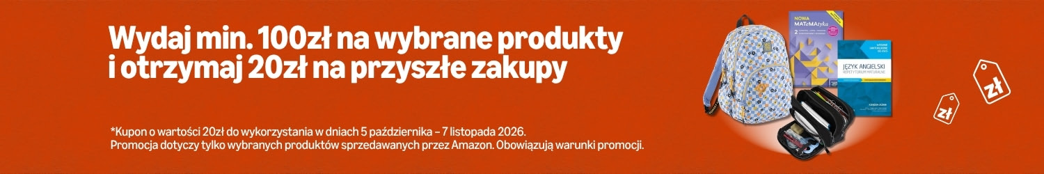 BON 20 PLN na kolejne zakupy przy wydaniu min. 100 PLN - AMAZON