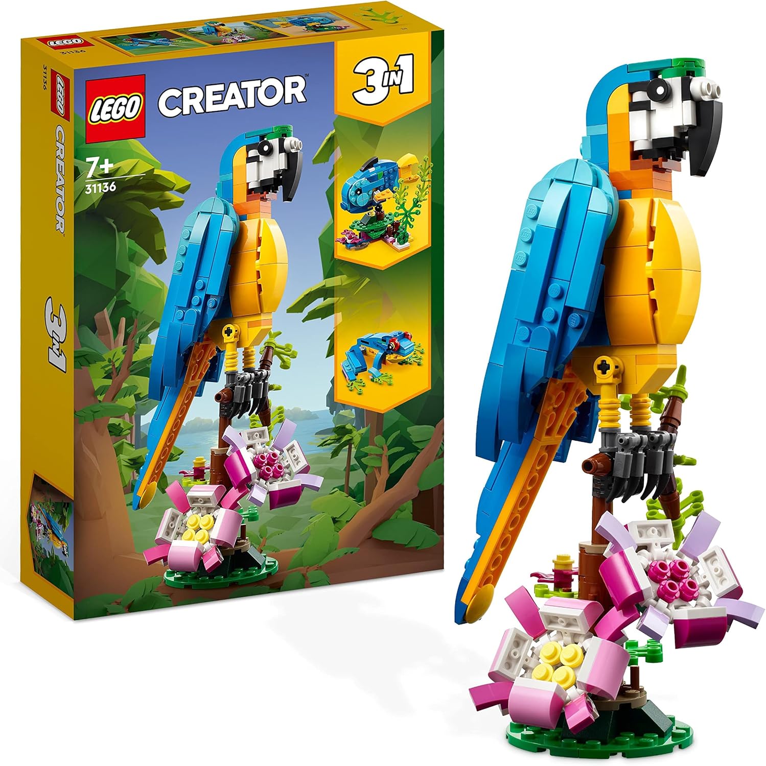LEGO Creator Egzotyczna papuga 31136