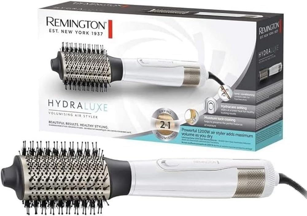 Remington suszarko-lokówka Hydraluxe 2w1, 1200W