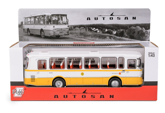 Autobus Autosan H9-20 żólty, PKS, skala 1:43