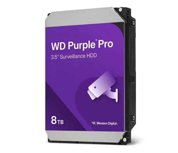 Dysk wewnętrzny WD PURPLE PRO 8TB 7200obr. 256MB