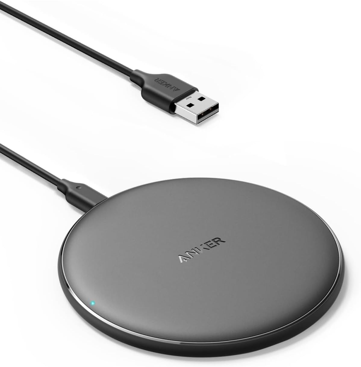 Anker ładowarka indukcyjna, bezprzewodowa 313, Qi 10 W, czarna