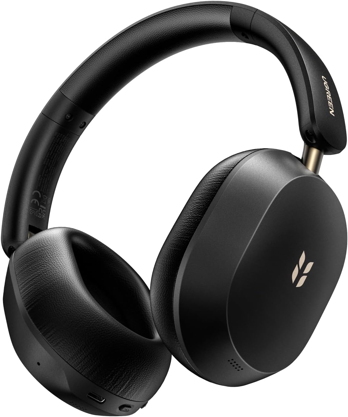 Słuchawki bezprzewodowe nauszne UGREEN HiTune Max5s Bluetooth z -45 dB Hybrid-ANC