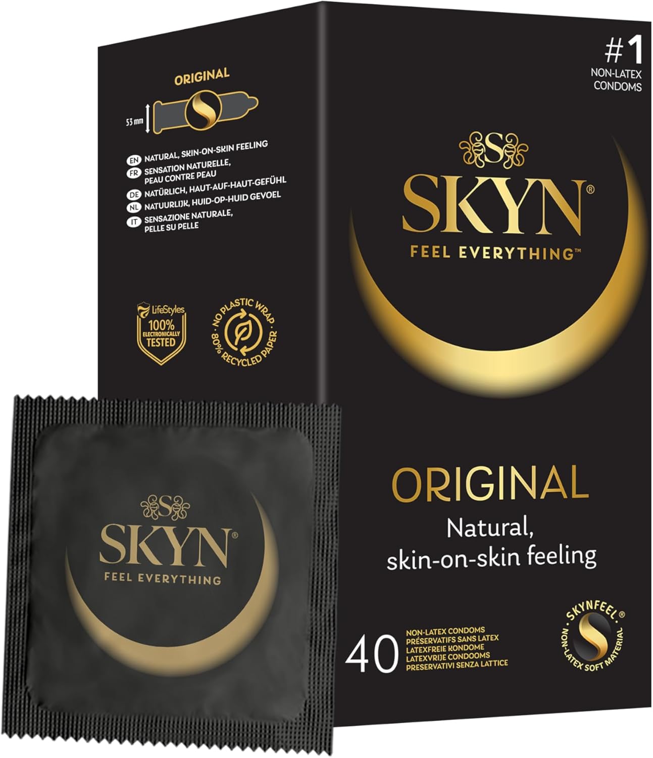 Skyn Original Prezerwatywy, 40 Sztuk