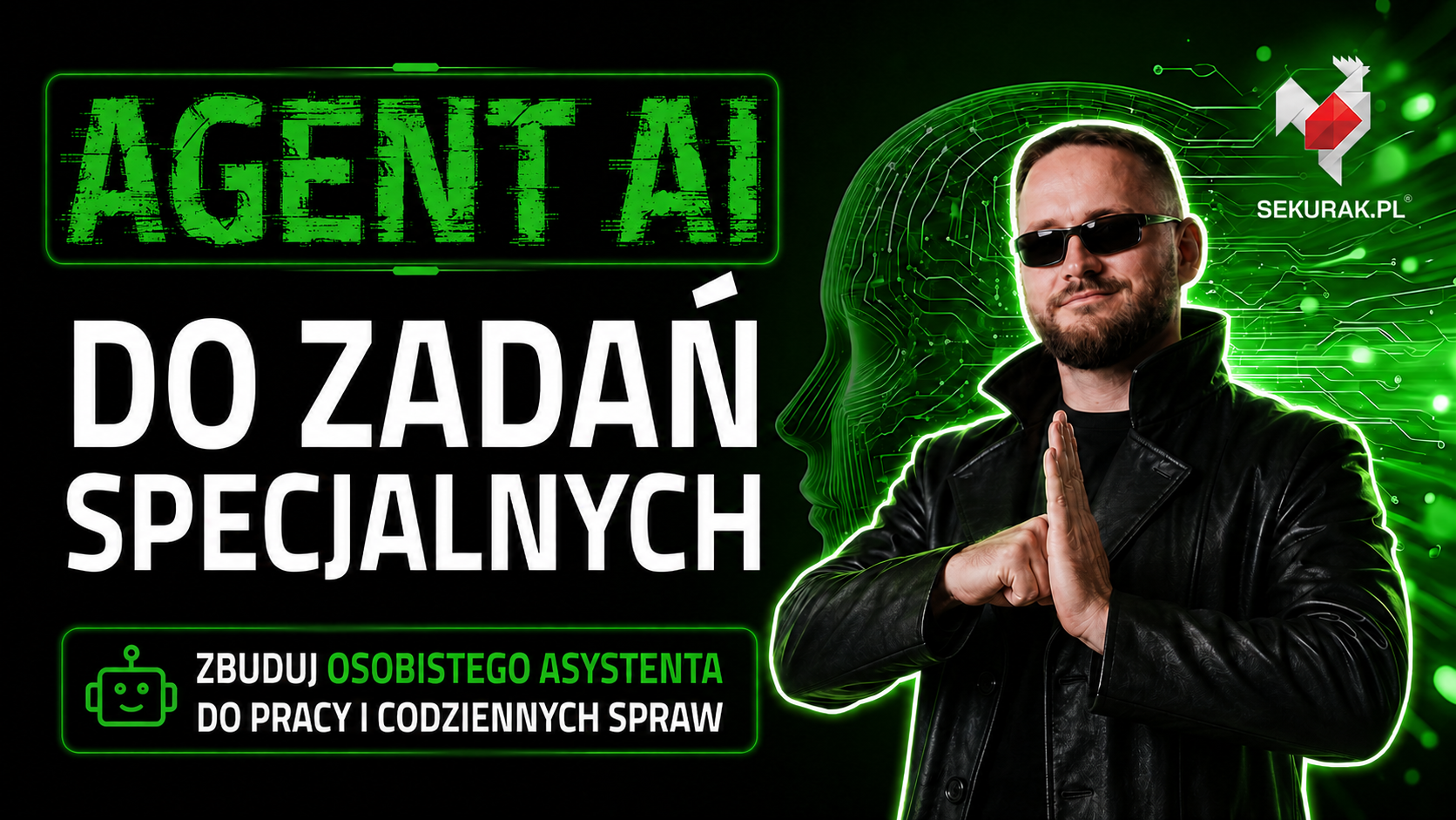 DARMOWE SZKOLENIE: Agent AI do zadań specjalnych. Zbuduj osobistego asystenta do pracy i codziennych spraw - SEKURAK