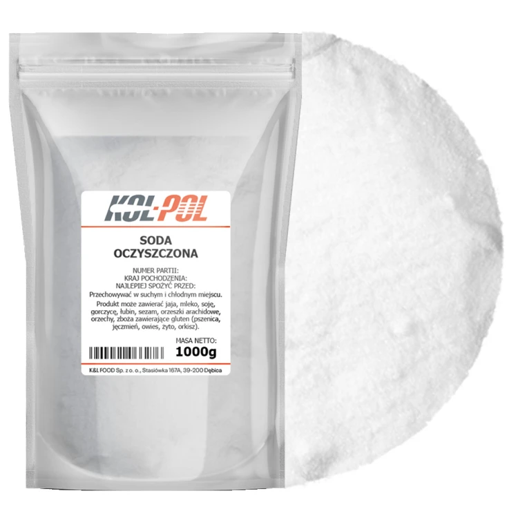 Soda oczyszczona, 1kg - KOL-POL