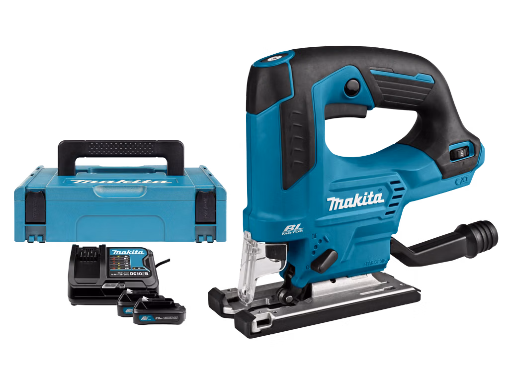 Akumulatorowa wyrzynarka Makita CXT 12 V MAX | Uchwyt typu D + 2 aku + ładowarka + walizka