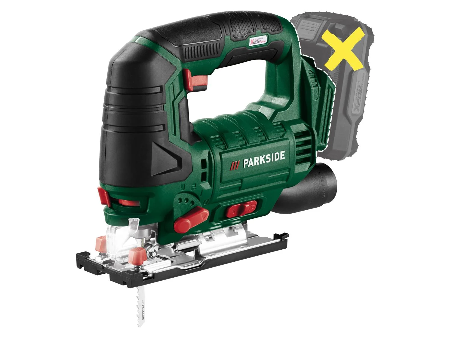PARKSIDE® Akumulatorowa wyrzynarka wahadłowa 20 V PSTDA 20-Li C3 (bez akumulatora i ładowarki)