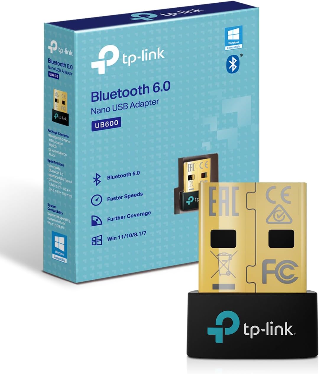 TP-Link UB600 Bluetooth 6.0 adapter Dongle do komputera