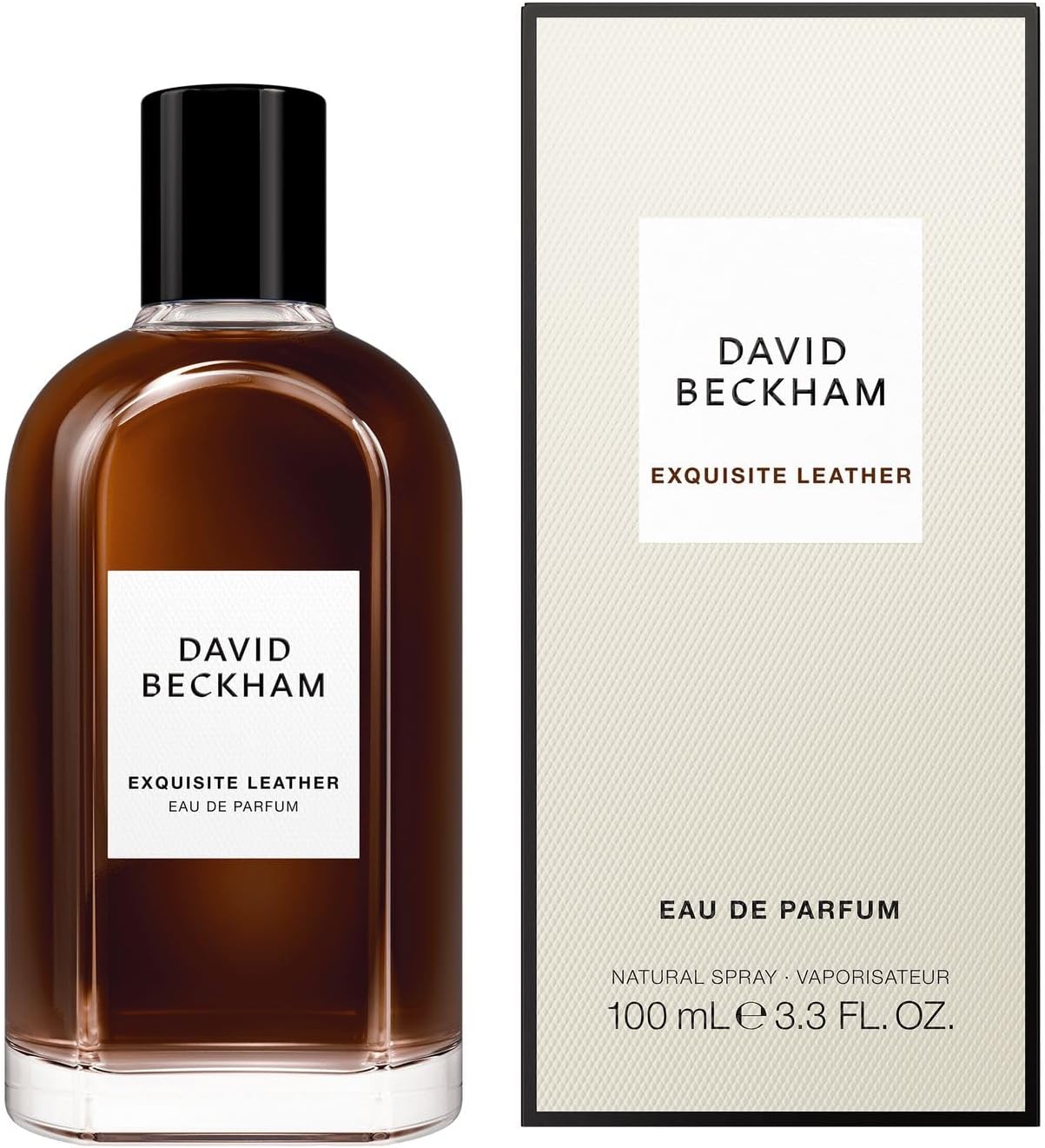 David Beckham Collection Exquisite Leather Męska Woda Perfumowana o Korzenno-Skórzanym Zapachu 100 ml