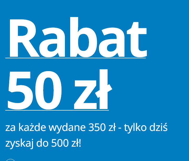 50 PLN RABATU za każde 350 zł wydane na zakupy - IKEA