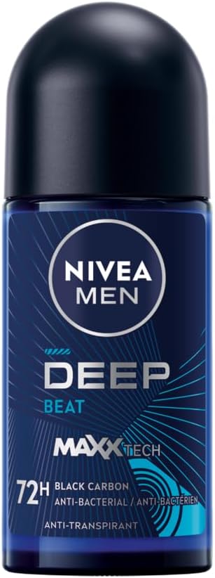 NIVEA MEN Deep Beat 72h Antyperspirant męski w kulce 50 ml