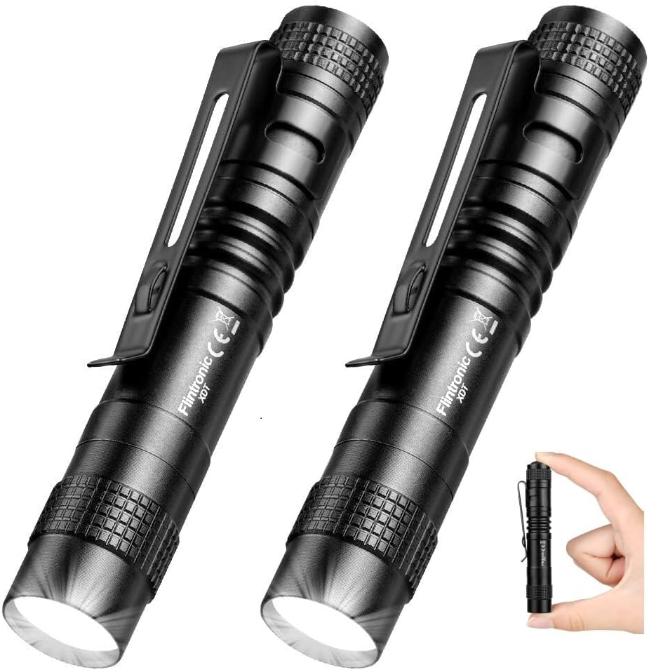 2 SZTUKI - Flintronic Minilatarka LED o mocy 200 lumenów wodoodporna (5 szt. za 36.99 PLN)