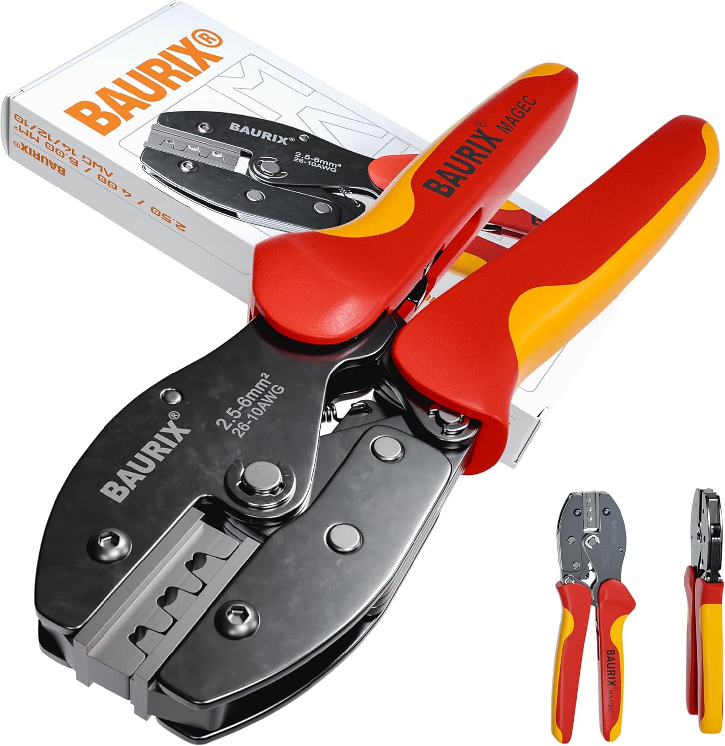 BAURIX® Zaciskarka MC4 – kable solarne PV 2,5-6 mm²