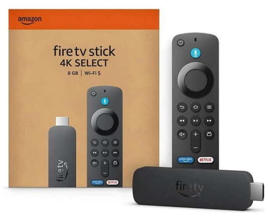 Amazon Fire TV Stick 4K 2025 Select BT Odtwarzacz multimedialny