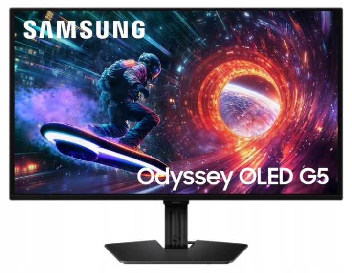 Monitor SAMSUNG Odyssey OLED G5 LS27FG500SUXEN 27 QHD 0.03ms 180Hz FreeSync - od MediaMarktPolska