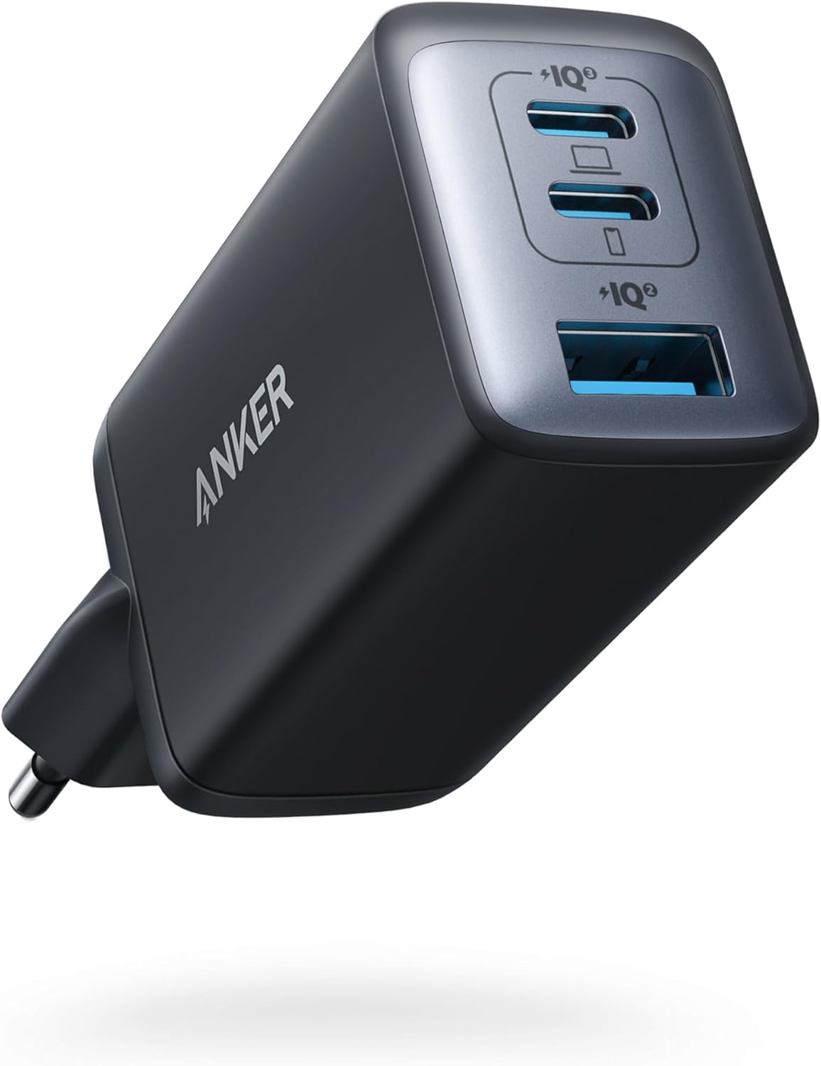 Ładowarka sieciowa Anker USB-C Nano II 65 W GaN 3-Porty PPS (biała lub czarna)