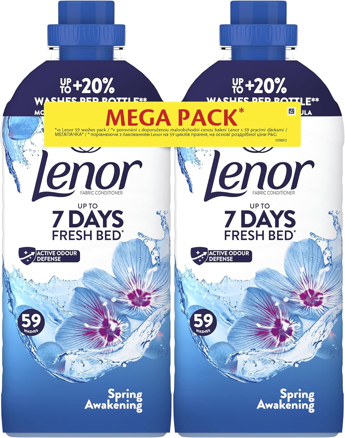 2 PAK - Lenor Płyn do płukania tkanin 118 prań Spring Awakening (13.99 PLN/szt.)