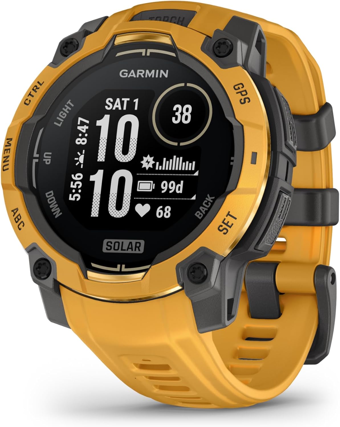Garmin Instinct 3 SOLAR Wytrzymały Smartwatch GPS 45 mm 10 ATM + BON 20 PLN na kol.zakupy