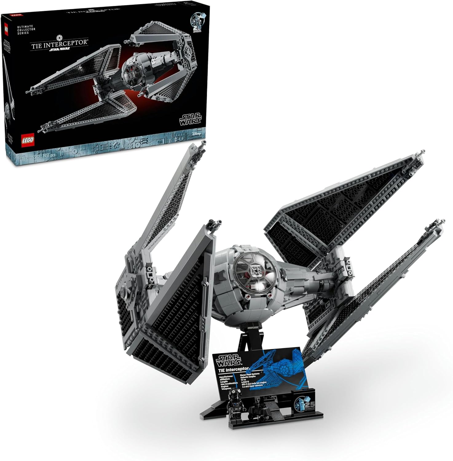 Klocki LEGO Star Wars TIE Interceptor 75382