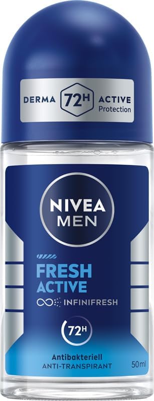 NIVEA MEN Fresh Active 48 H Antyperspirant w kulce dla mężczyzn 50 ml