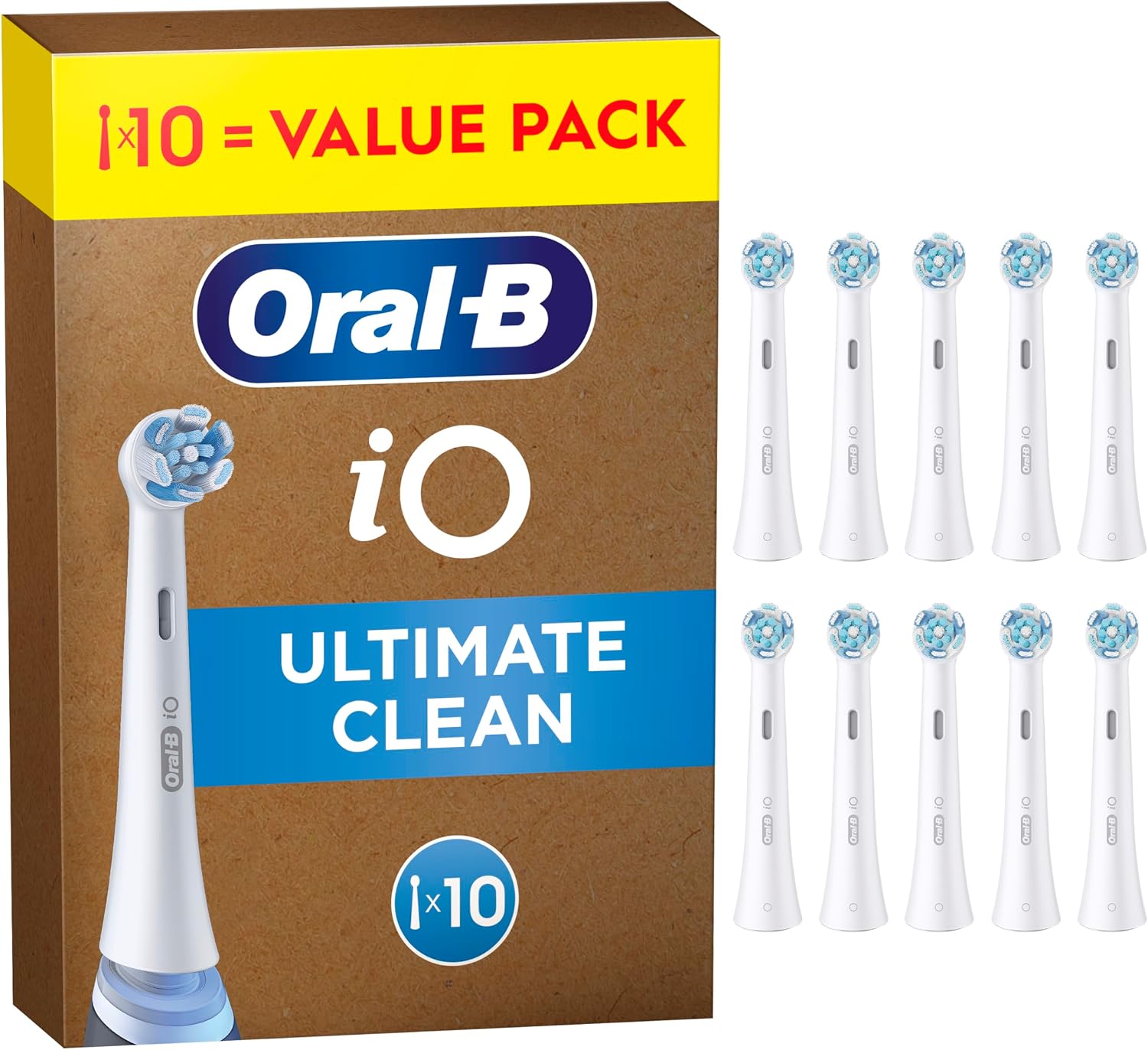 Oral-B iO Ultimate Clean Oryginalne wymienne końcówki do szczoteczek magnetycznych (18.05 PLN / szt.)