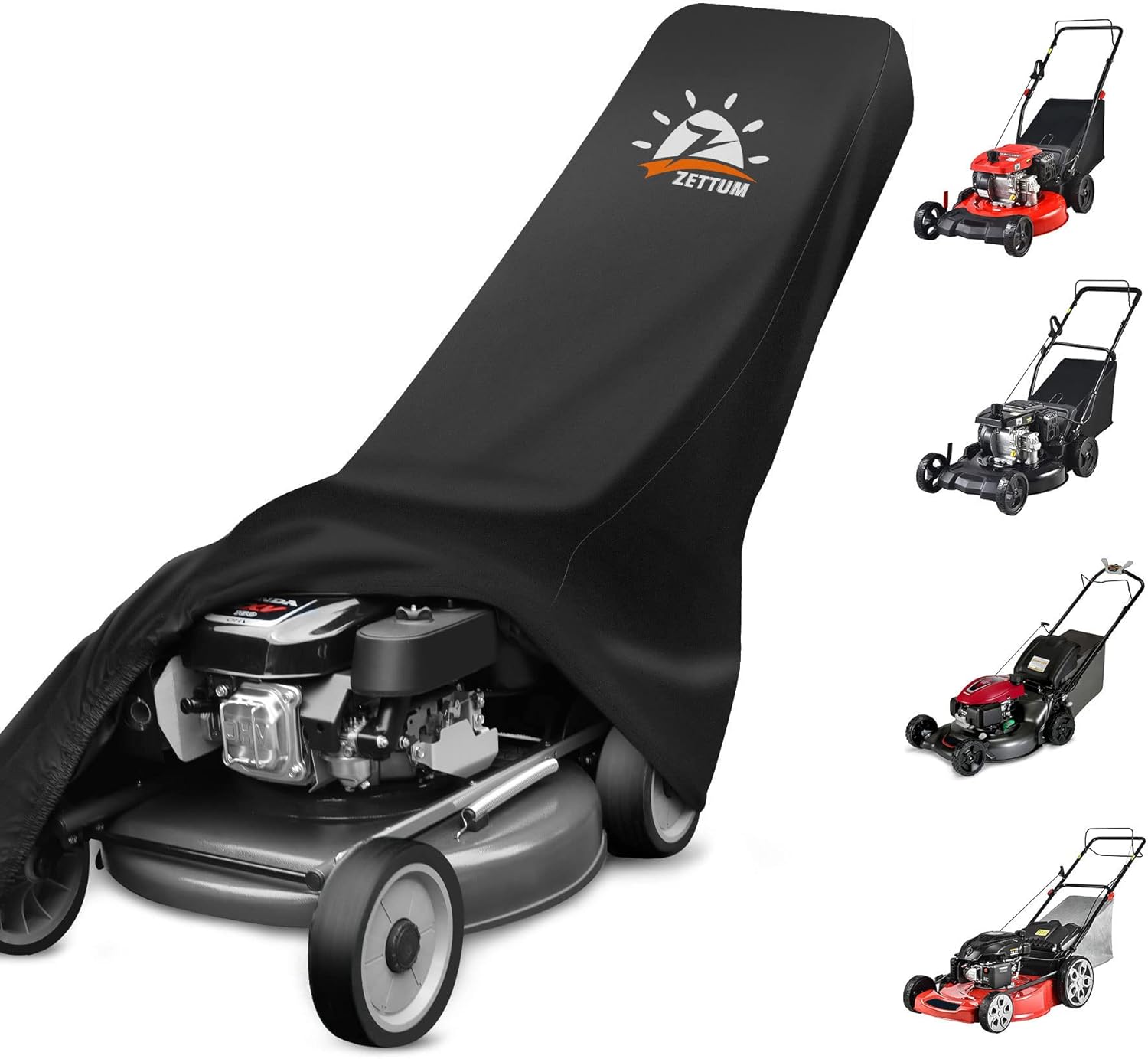 Zettum Pokrowiec na kosiarkę powłoka PU 600D + torba