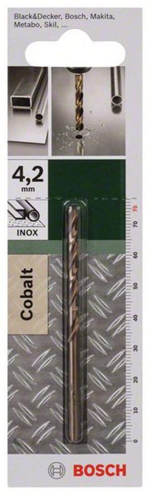 Bosch Wiertło do metalu HSS-Co DIN 338 D = 4,2 mm; L = 75 mm