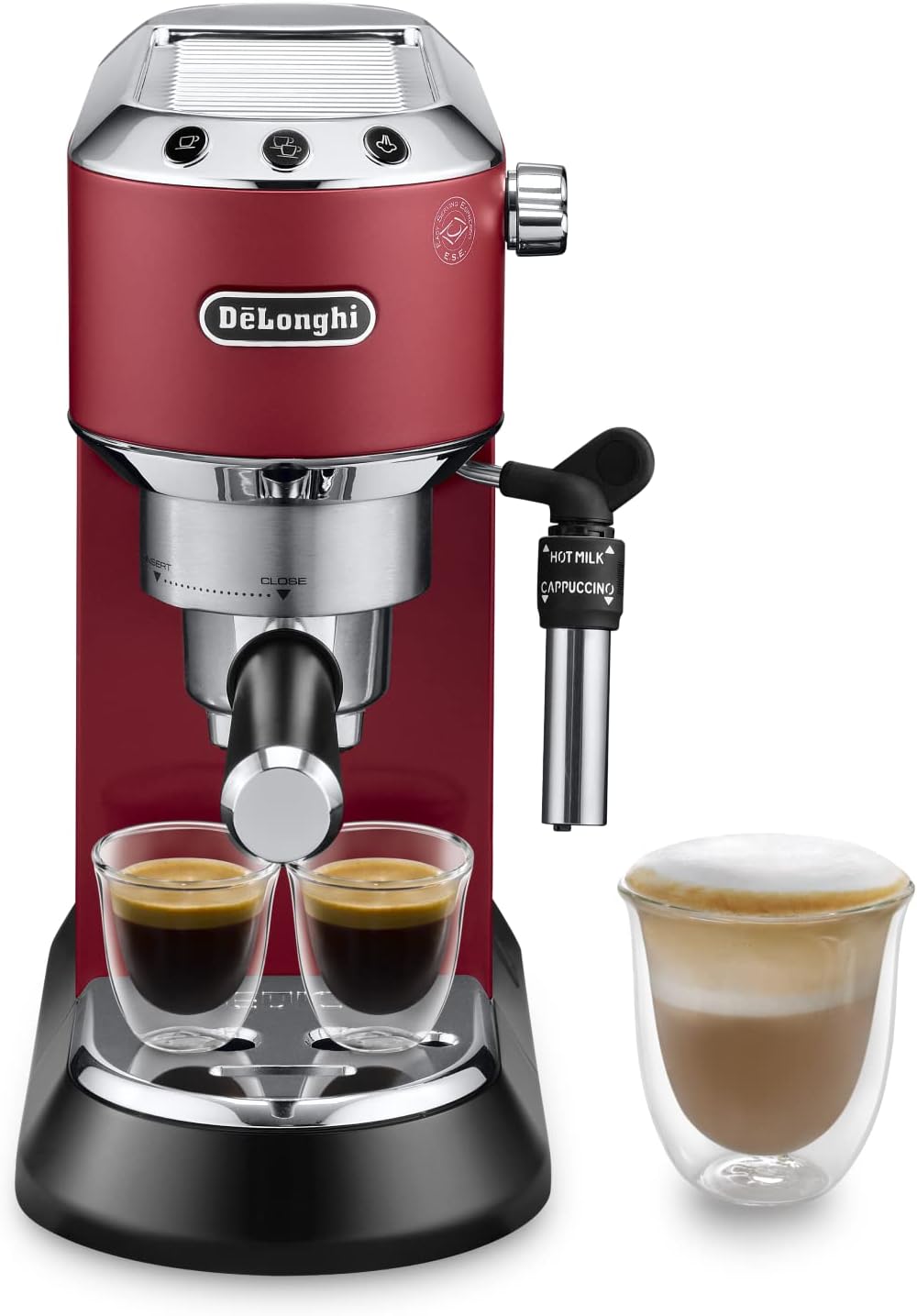 De’Longhi 132106169 EC 685 Ekspres Do Kawy Metal 1350 W 1 L Czerwony