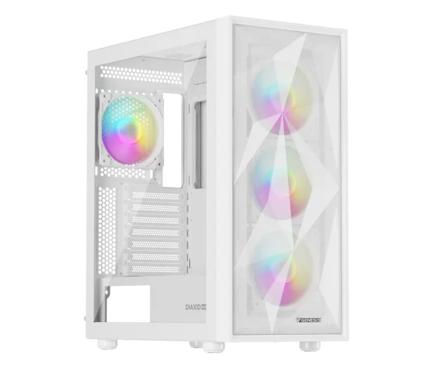 Obudowa Genesis DIAXID 605 ARGB Biała
