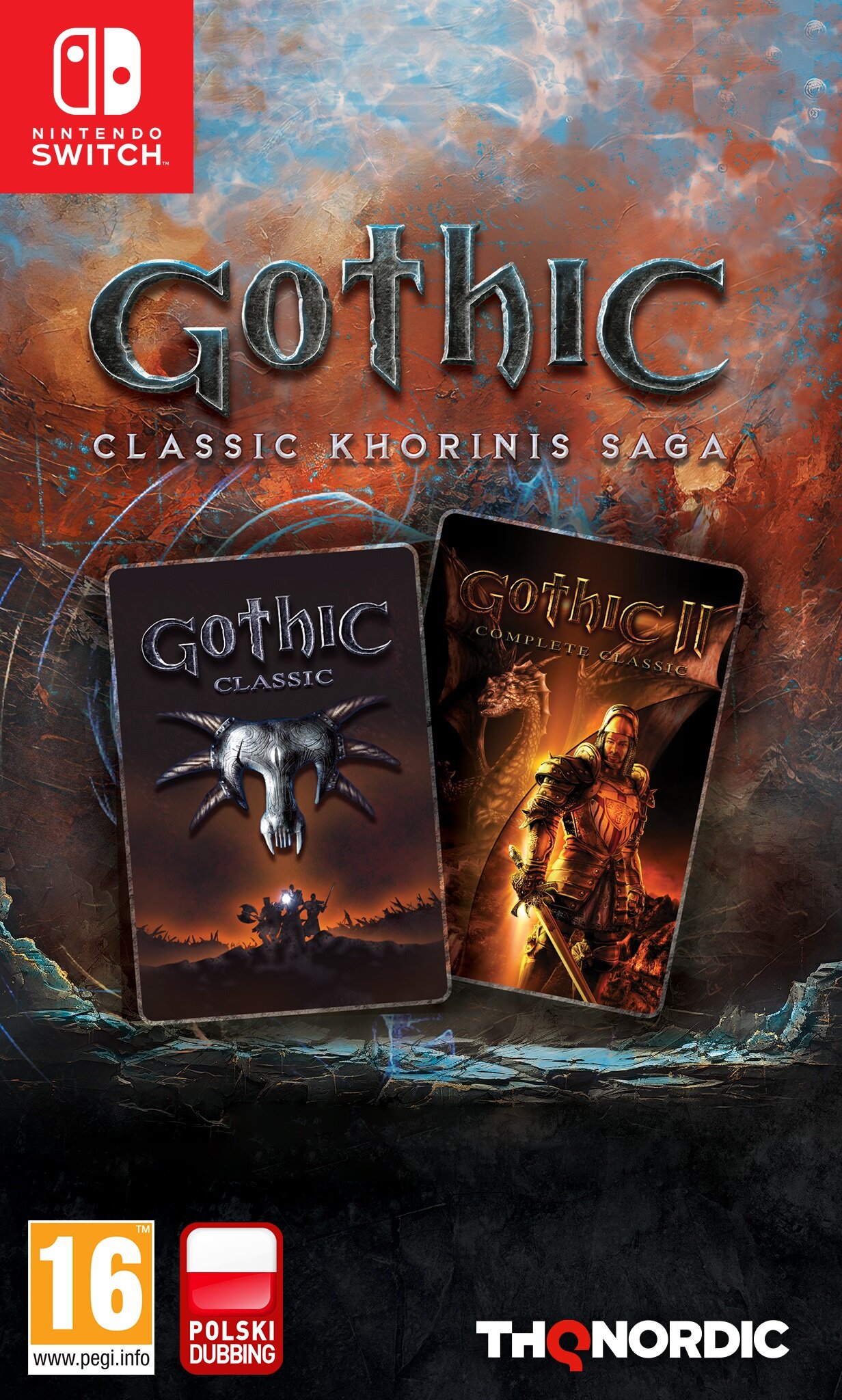 Gothic Classic Khorinis Saga Gra NINTENDO SWITCH